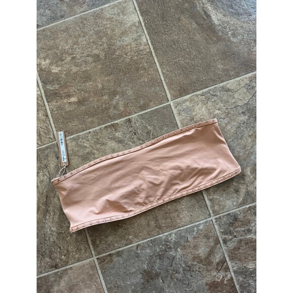 Skims Rhinestone Swim Bandeau Bikini Top Ochre
Size 2X - Picture 3 of 9